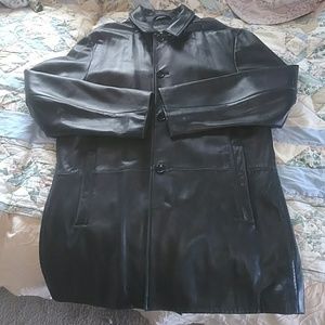 Banana Republic Black Leather Jacket